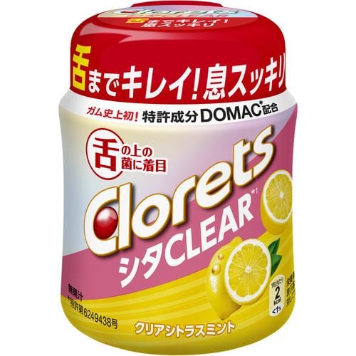 モンデリーズ クロレッツシタクリア クリアシトラスミントボトルR 121g