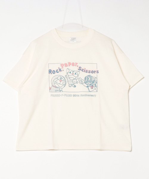 【藤子・F・不二雄90周年】天竺プリント クルーネック半袖ワイド型Ｔシャツ