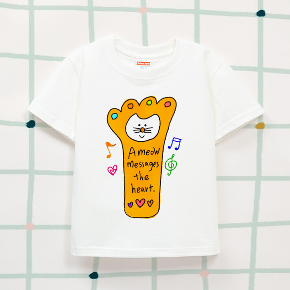 Kids Ｔシャツ 半袖（猫の手）