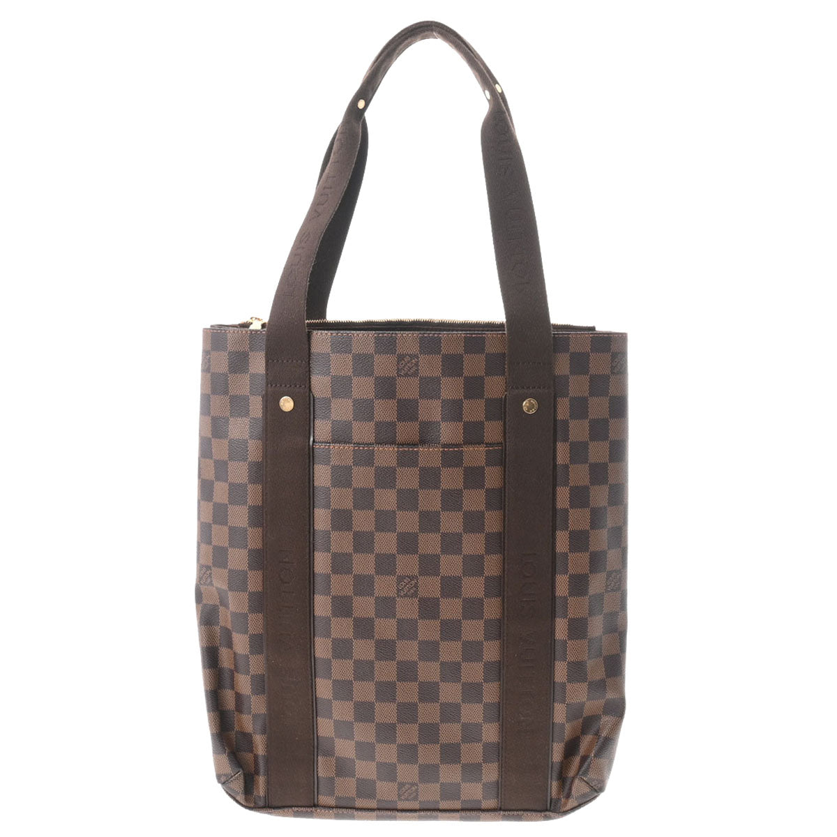 LOUIS VUITTON ルイヴィトン ダミエ カバボブール ブラウン N52006 ユニセックス ダミエキャンバス トートバッグ ABランク 中古 