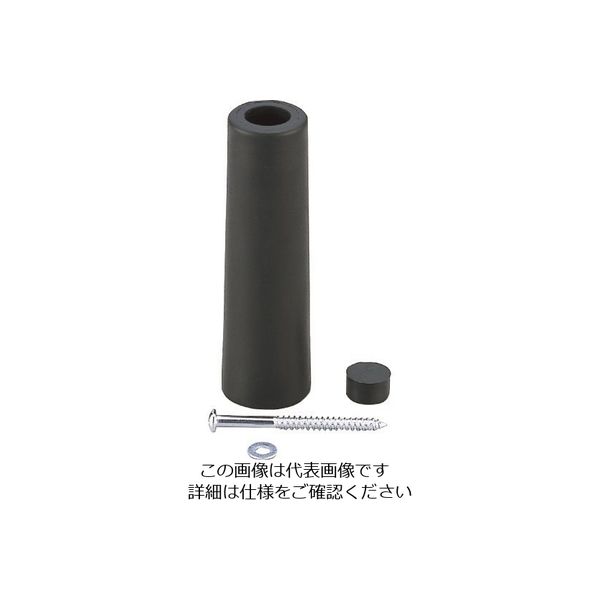 光 ゴムクッション戸当り黒 バラタイプ90mm GD-90-1 1セット(50個) 215-4312（直送品）