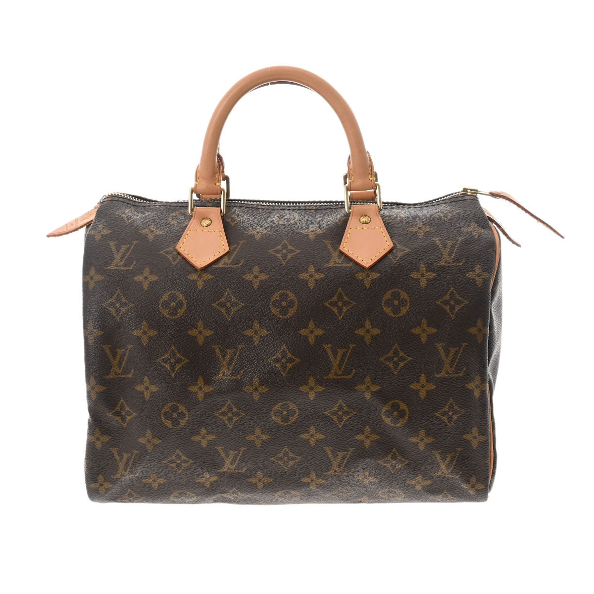 LOUIS VUITTON ルイヴィトン モノグラム スピーディ 30 ブラウン M41526 レディース モノグラムキャンバス ハンドバッグ ABランク 中古 