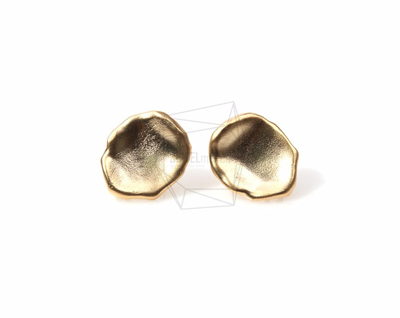 ERG-163-MG【4個入り】ラウンドカップピアス,Round Cup Ear Post