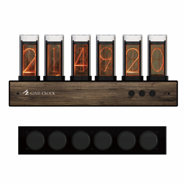 AZUREST AZUREST×GIXIE CLOCK ギクシークロック Wi-Fi ブラック M1912-015-BLK-W