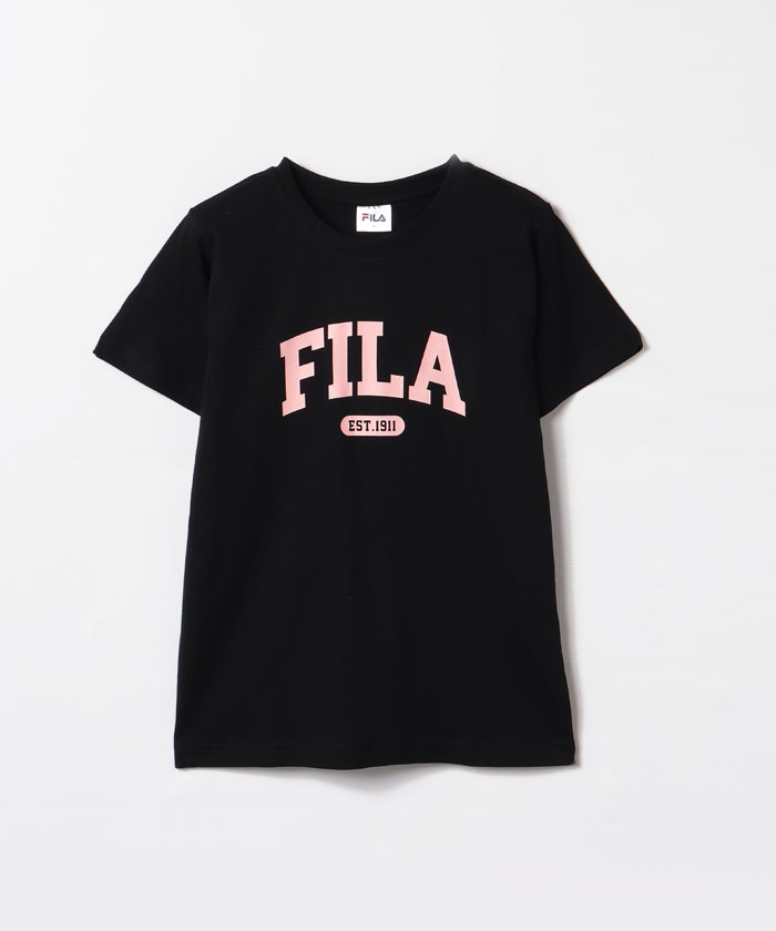 フィラ（カジュアル）/【カジュアルウェア】 天竺 プリント半袖Tシャツ レディース