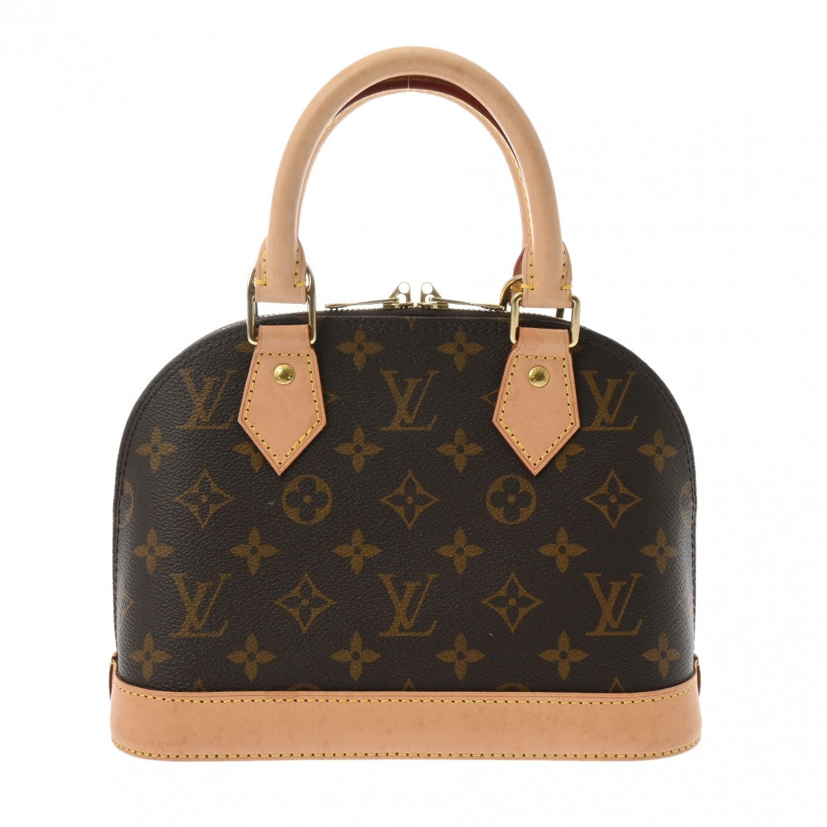 LOUIS VUITTON ルイヴィトン モノグラム アルマ BB 2WAY ブラウン M46990 レディース モノグラムキャンバス ハンドバッグ Aランク 中古 