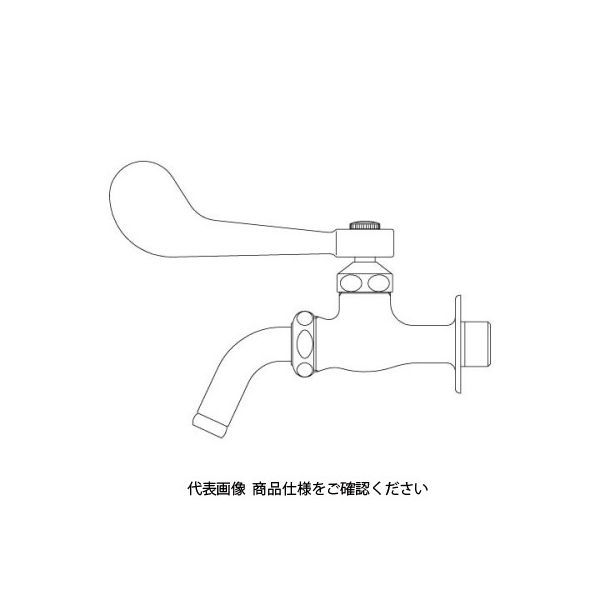 LIXIL レバー式吐水口回転形横水栓(水用) LFー7RZー13 LF-7RZ-13 1セット(2個)（直送品）