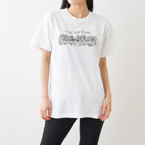 THE LAST PIZZA Tシャツ ホワイト