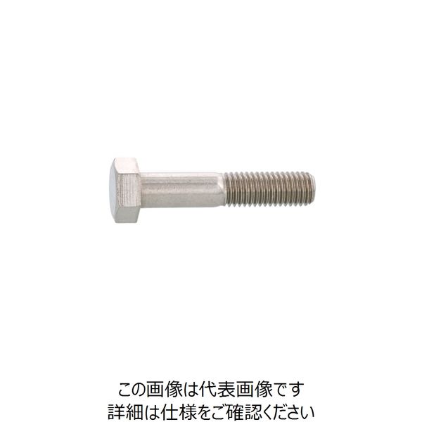 SUNCO BK ステン 六角ボルト 半ネジ 輸入品 台湾製 10X45 （100本入） 254-6683（直送品）