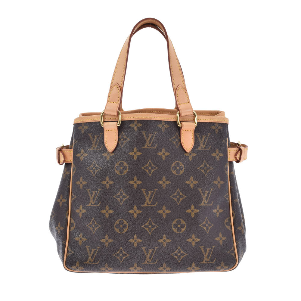 LOUIS VUITTON ルイヴィトン モノグラム バティニョール ブラウン M51156 レディース モノグラムキャンバス ハンドバッグ ABランク 中古 