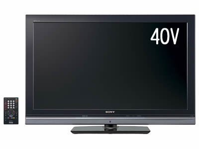 SONY 40V型 ハイビジョン 液晶テレビ ブラック BRAVIA KDL-40V5/B【中古品】