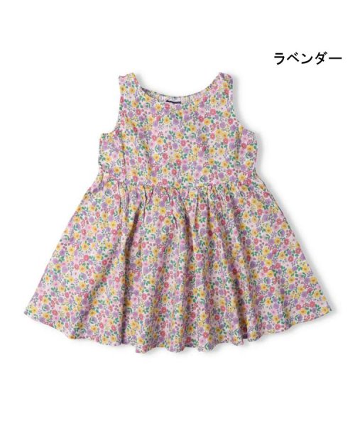 【子供服】 crescent (クレセント) 小花柄ノースリーブワンピース 80cm～140cm N42312