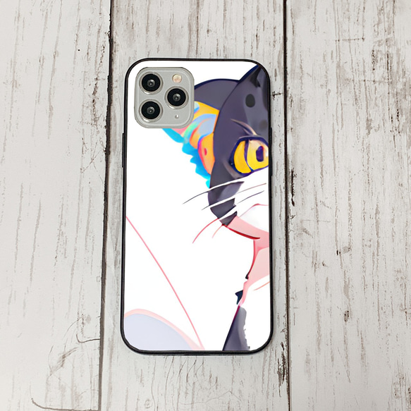 iphoneケース2-5-24 iphone 強化ガラス ねこ・猫・ネコ 箱1 かわいい アイフォン iface