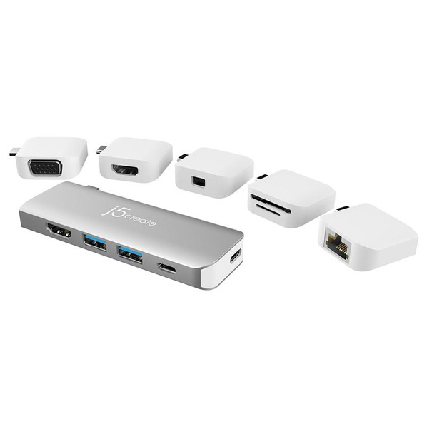 j5 create USB-C Modular Mini Dock 11in1 JCD389