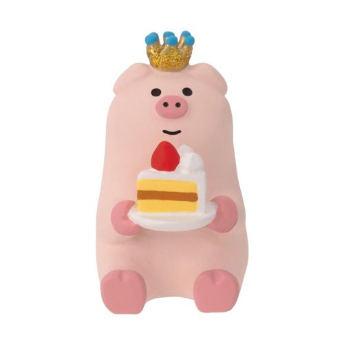 コンコンブル マスコット 15周年ありがとうマスコット バースデーケーキ ブタ concombre デコレ コレクション かわいい グッズ