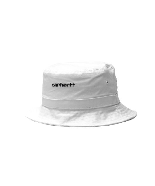 【日本正規品】カーハート ハット Carhartt WIP SCRIPT BUCKET HAT スクリプトバケットハット コットン ロゴ 刺繍 I029937