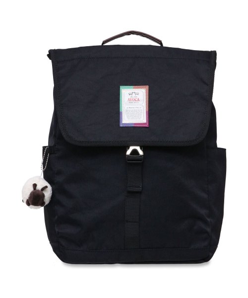 AVOCA アヴォカ リュック バッグ バックパック フラップ メンズ レディース 軽量 FLAP RUCKSACK ブラック ネイビー ベージュ 黒 AC－0