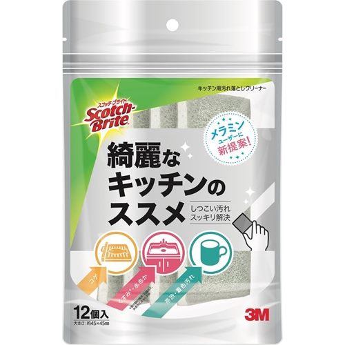 スリーエムジャパンスコッチブライト キッチン用汚れ落としクリーナー1枚入り