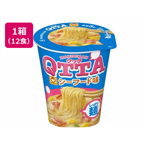 東洋水産 MARUCHAN QTTA シーフード味 75g 12食 FC729PD