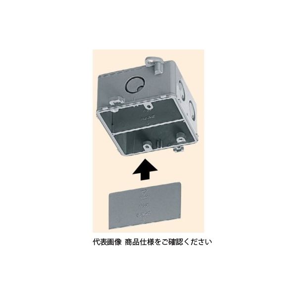 未来工業 四角コンクリートボックス用 仕切板 40M 1セット（50枚）（直送品）