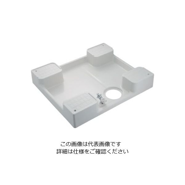 カクダイ 洗濯機用防水パン（水栓つき） 426-502