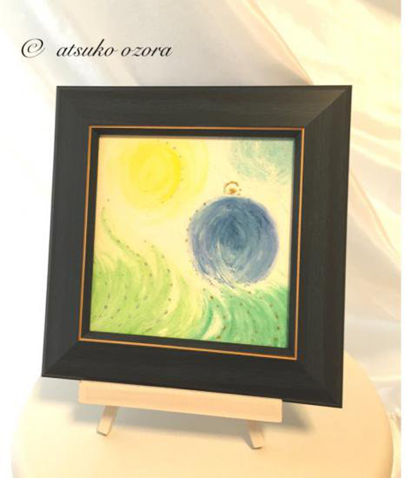 注文製作-あなた専用のREIKI ART IRONOE  クレパスタイプ 15㎝×15㎝