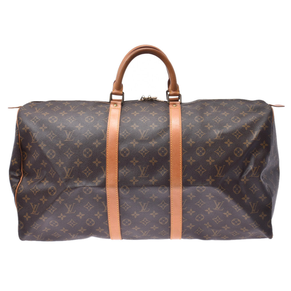 LOUIS VUITTON ルイヴィトン モノグラム キーポル55 M41424 ユニセックス モノグラムキャンバス ボストンバッグ Bランク 中古 