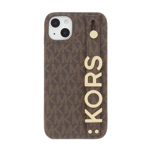 MICHAEL KORS MKSRBRWWPIP2261M iPhone 14 Max用スマートフォンケース [ Brown ] ブラウン