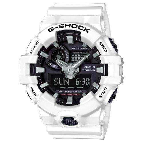 カシオ GA-700-7AJF G-SHOCK ワールドタイム 20気圧防水 ストップウォッチ機能 コンビネーションモデル