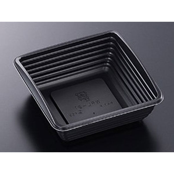 中央化学 弁当容器 CT WRL-21 BK 身 387183 1ケース(600個(50個×12))（直送品）