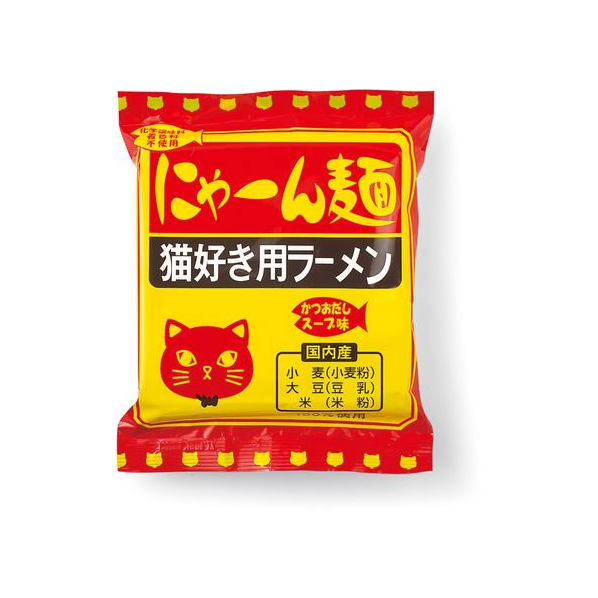 小笠原製粉 にゃーん麺 かつおだしスープ味 FCU2906