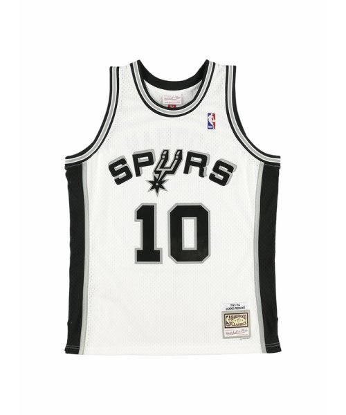 デニス・ロッドマン スパーズ ホーム スイングマンジャージ 1993－94 SAN ANTONIO SPURS NBA WHITE JERSEY SPURS 1