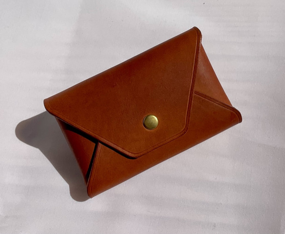 Envelope Card Case / 　Sabbia_BRN