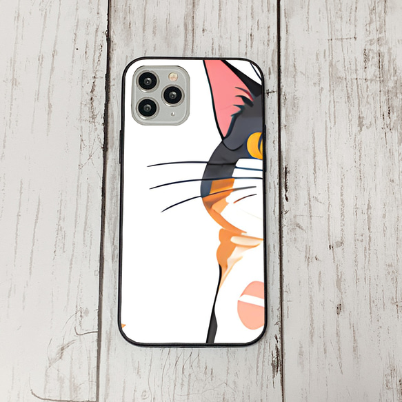 iphoneケース3-2-6 iphone 強化ガラス ねこ・猫・ネコ 箱1 かわいい アイフォン iface