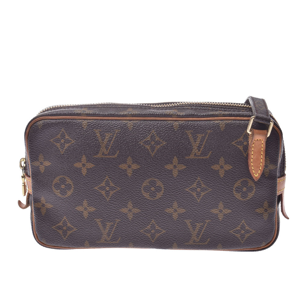 LOUIS VUITTON ルイヴィトンマルリーバンドリエール  14145 ユニセックス モノグラムキャンバス ショルダーバッグ M51828  中古