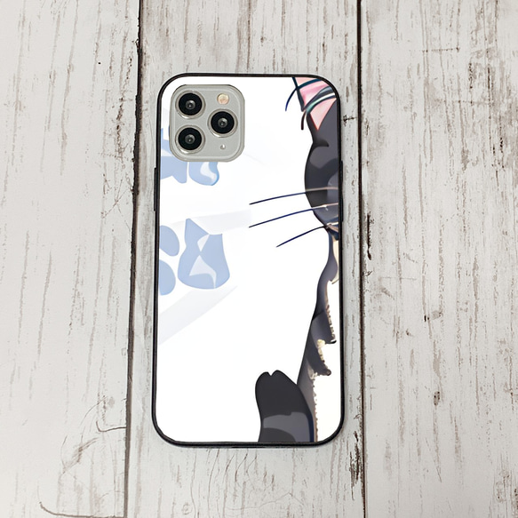 iphoneケース3-1-12 iphone 強化ガラス ねこ・猫・ネコ 箱1 かわいい アイフォン iface