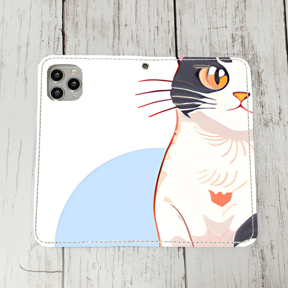 iphoneケース2-1-30 iphone 手帳 ねこ・猫・ネコ 箱2 かわいい アイフォン iface