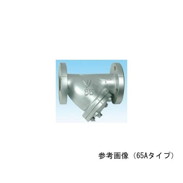 ヨシタケ FCD Y形ストレーナ(フランジ・1.0MPa・20メッシュ) SY-40-20M-200A 1個 64-4018-44（直送品）