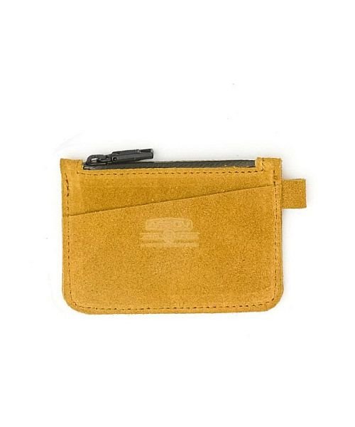 AS2OV / アッソブ WP SUEDE COMPACT WALLET－MUSTARD