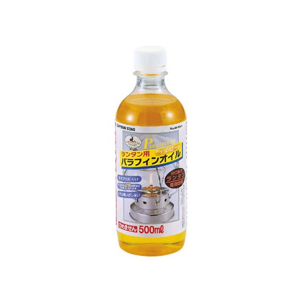 キャプテンスタッグ ランタン用パラフィンオイル500ml イエロー FCL9094-M-9641