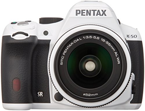 RICOH デジタル一眼レフ PENTAX K-50 DAL18-55mmWRレンズキット ホワイト K-50 L18-55WR KIT WHITE 10941【中古品】