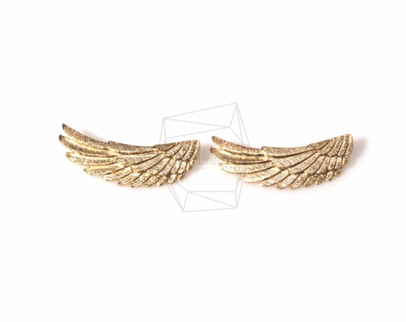 CNT-152-MG【2個入り】エンジェルウィングペンダント,Angel Wing Pendant