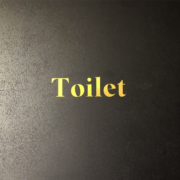 Toilet ドアステッカー ドアサイン トイレサイン サインステッカー