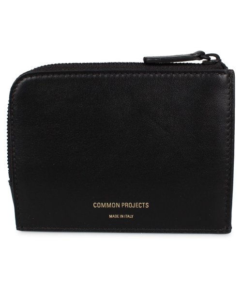 コモンプロジェクト Common Projects 財布 ミニ財布 メンズ L字ファスナー ZIPPER WALLET ブラック 黒 9179－7547