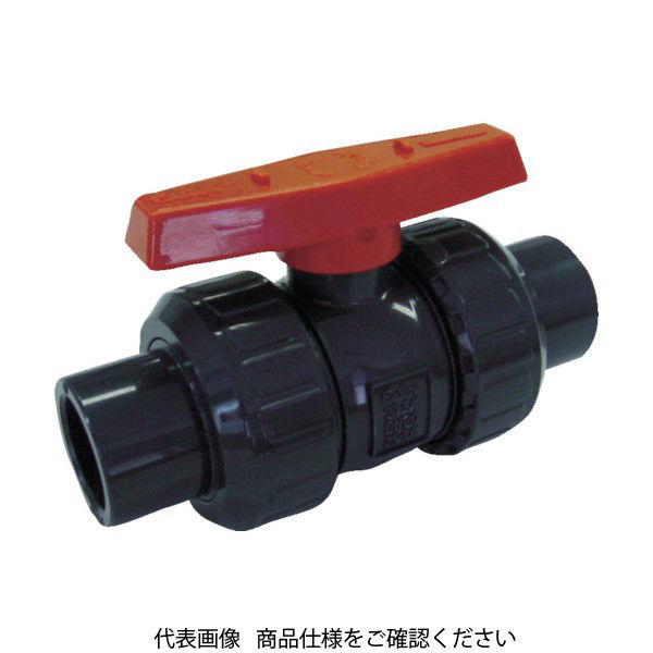 積水化学工業 エスロン ボールバルブ TS式 本体PVC OリングEPDM 50 BV50SX 1個 351-4978（直送品）