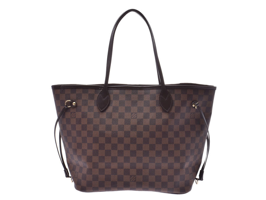 ルイヴィトン ダミエ ネヴァーフルMM ブラウン N51105 レディース トートバッグ ABランク LOUIS VUITTON 中古 