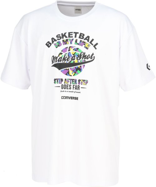 CONVERSE コンバース バスケット プリントTシャツ CB241366