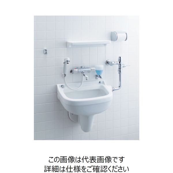 LIXIL サーモスタット付オストメイト水栓 BFーM146TWーCS BF-M146TW-CS 1個（直送品）