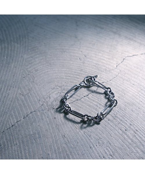 【YArKA/ヤーカ】silver925 mix chain bracelet [HB2]/ミックスチェーンブレスレット シルバー925