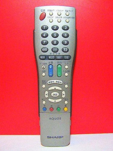 シャープ テレビリモコン GA434WJSA【中古品】